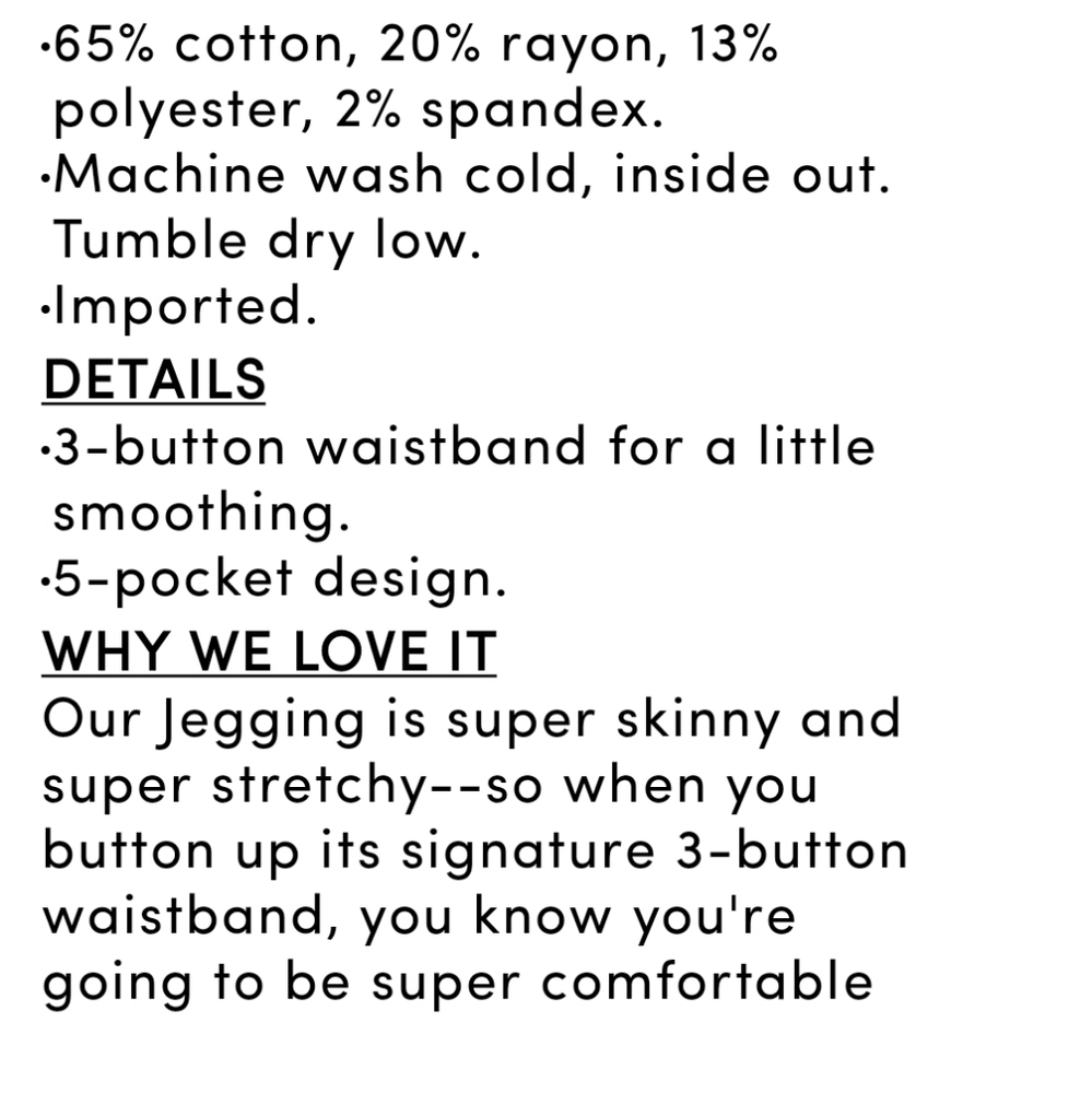 Torrid High Rise Jegging - Picture 6 of 8